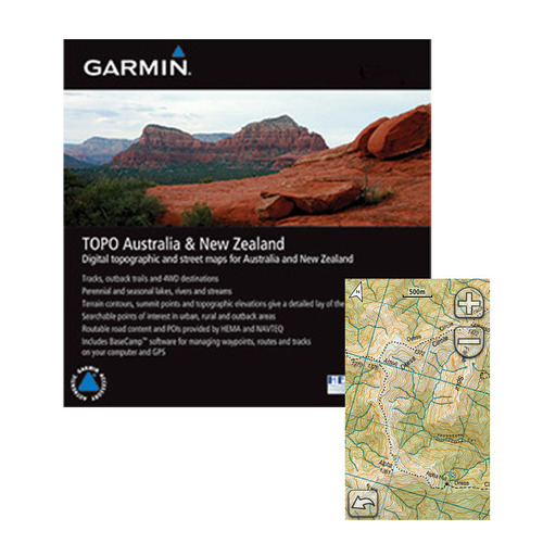 Genuine Garmin AUS/NZ TOPO Maps FULL 