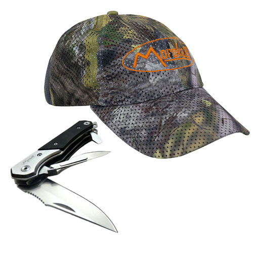 Airmesh Cap & X3 Trophy Knife Bundle