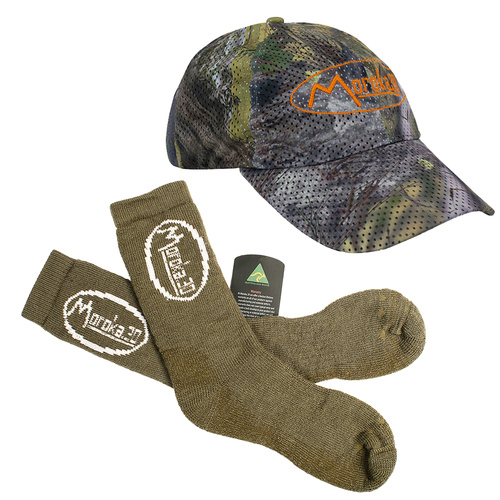 Airmesh Cap and Merino Sock - Value Bundle