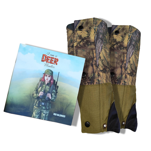 Youth Snake Gaiters and Kids Book - Value Bundle